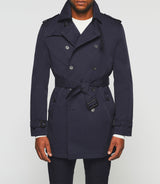 Trench croisé marine "Hamilton" - IZAC