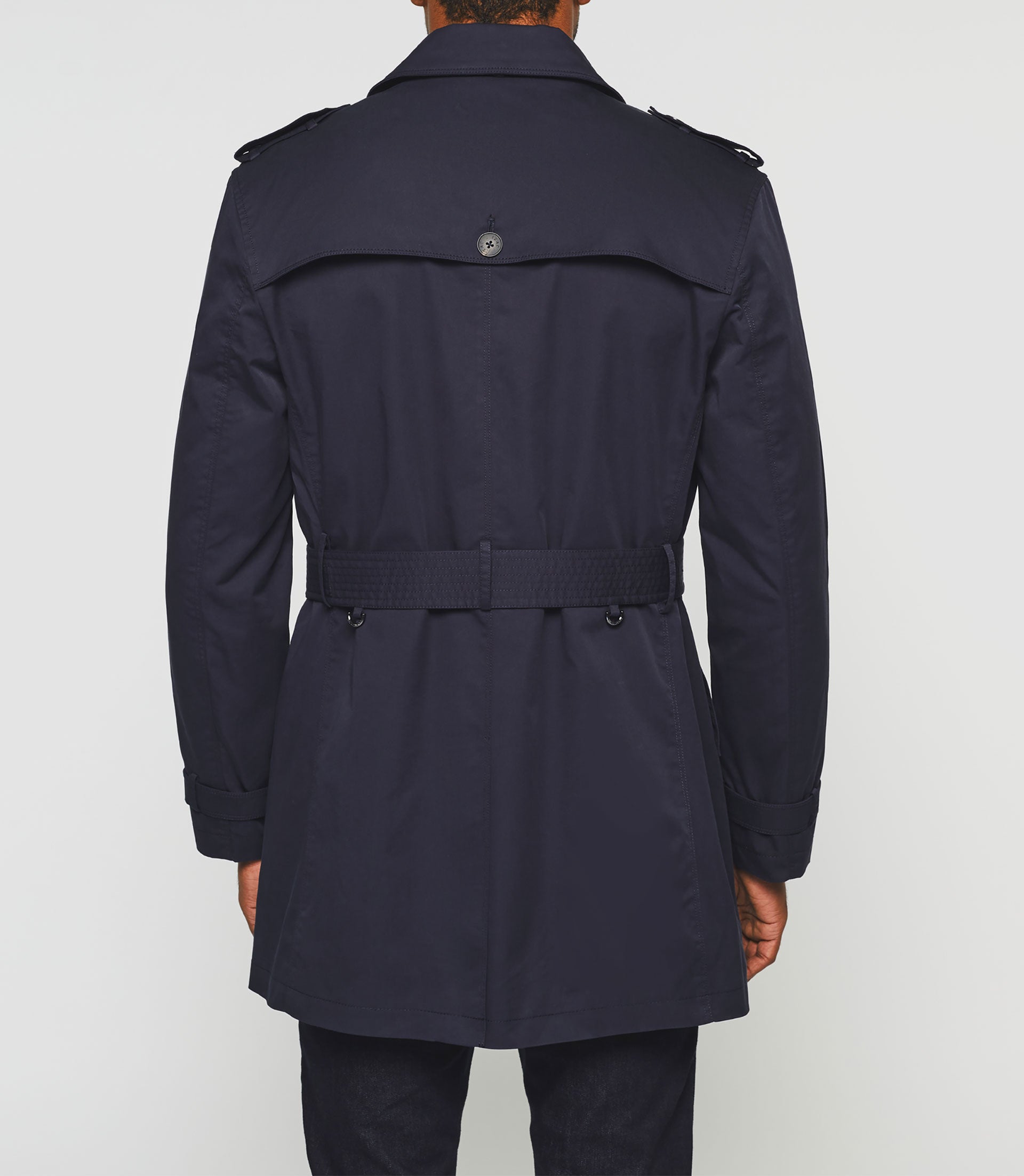 Trench croisé marine "Hamilton" - IZAC
