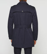 Trench croisé marine "Hamilton" - IZAC