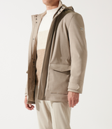 Manteau leger technique beige INDIANA