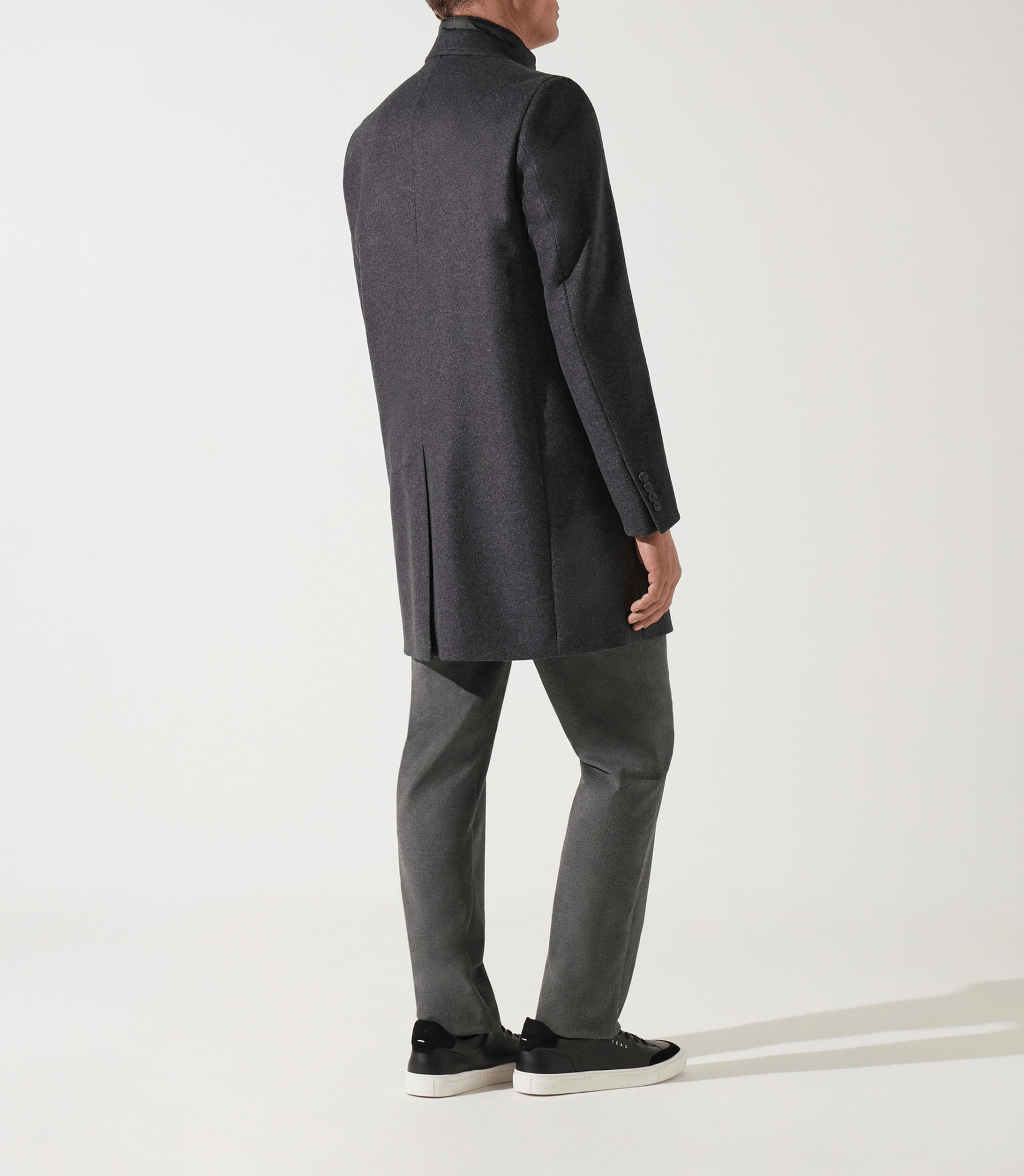 Manteau ville parementure gris - IZAC