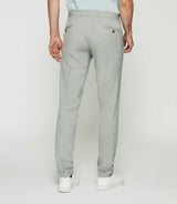 Pantalon chino taille élastique gris - IZAC