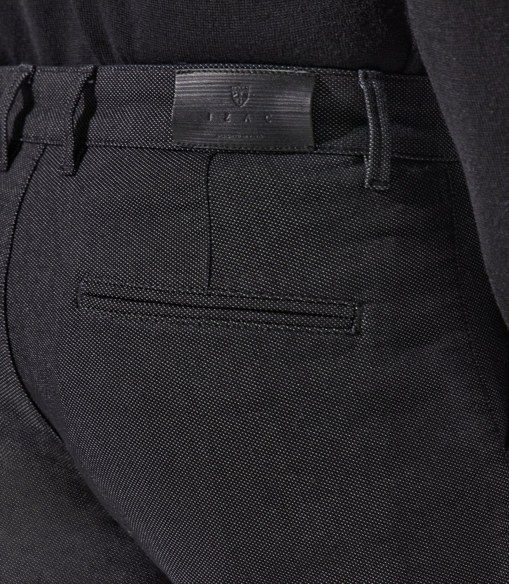 Pantalon slack urbain noir - IZAC