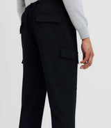 Pantalon cargo noir - IZAC