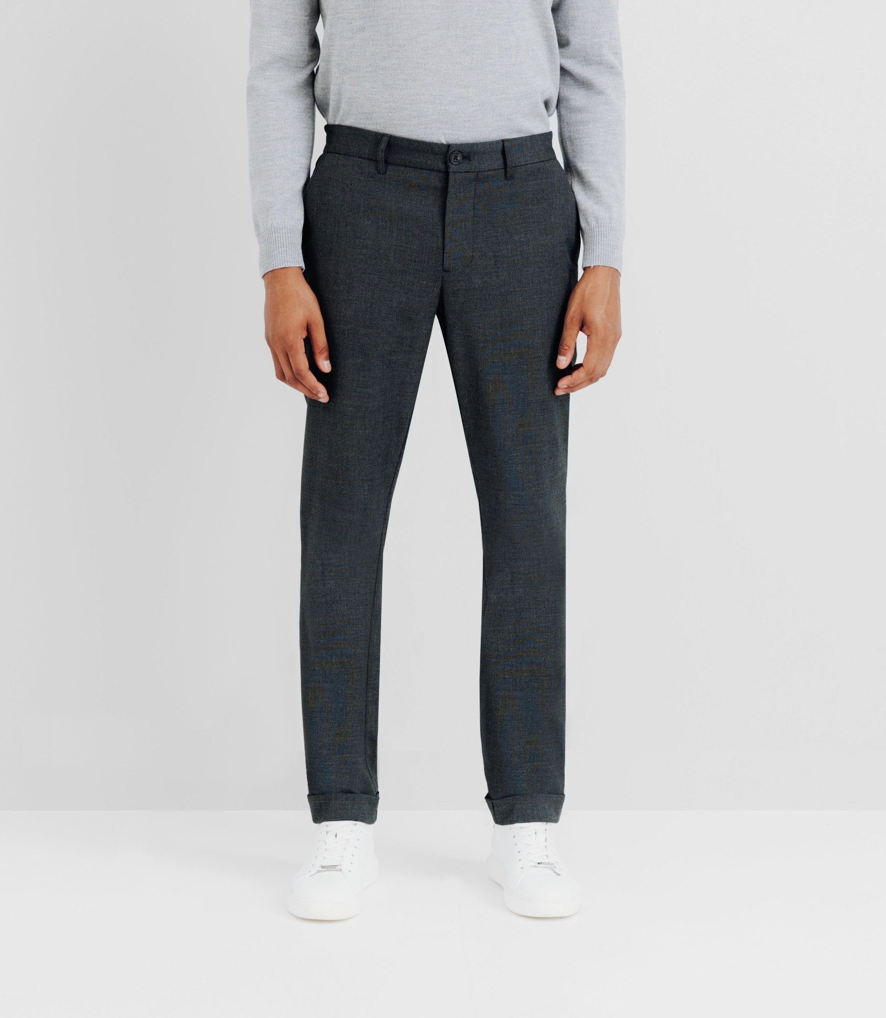 Pantalon fantaisie anthracite - IZAC