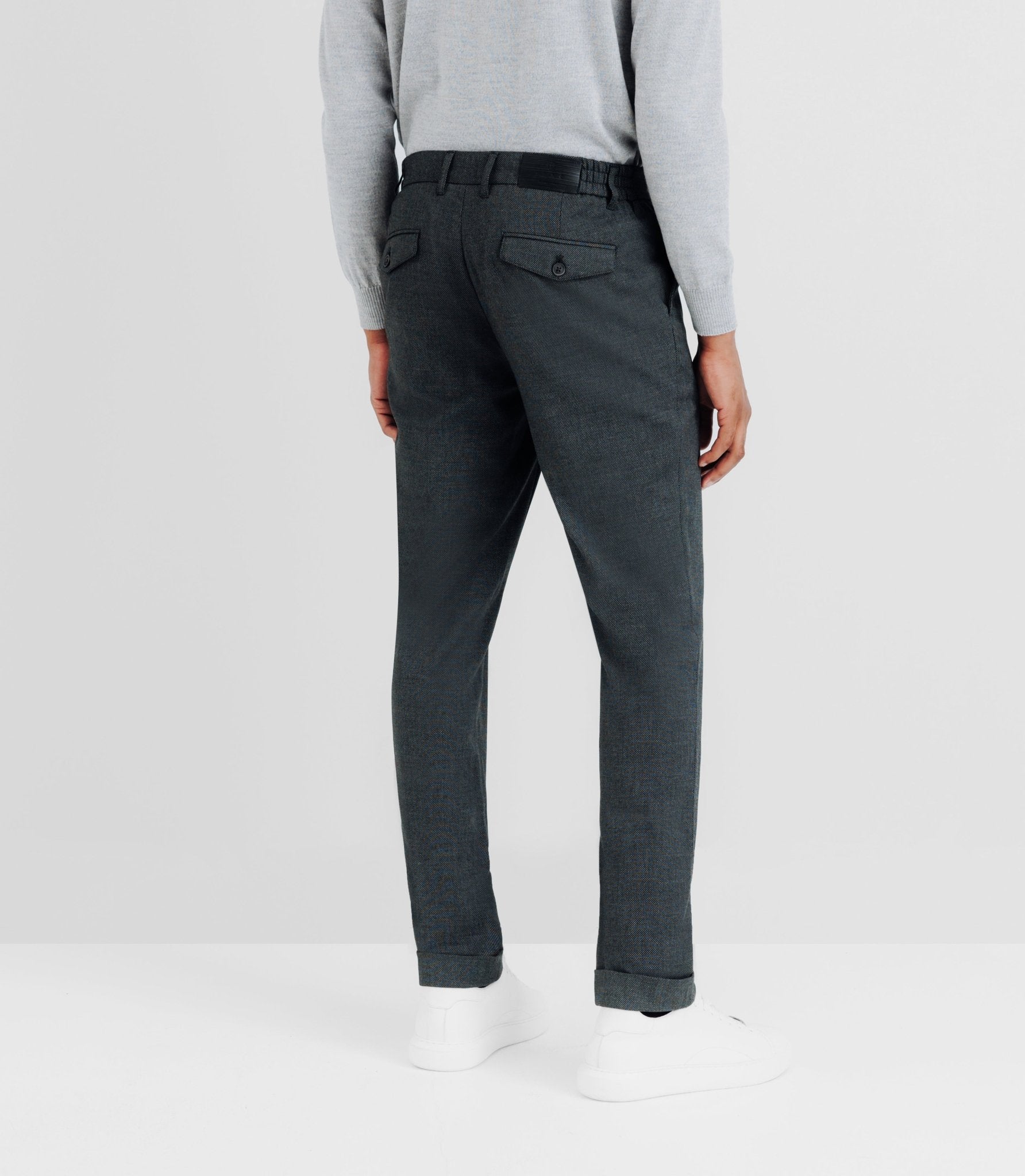 Pantalon fantaisie anthracite - IZAC