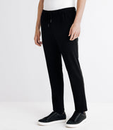 Pantalon élastique avec cordon noir - IZAC