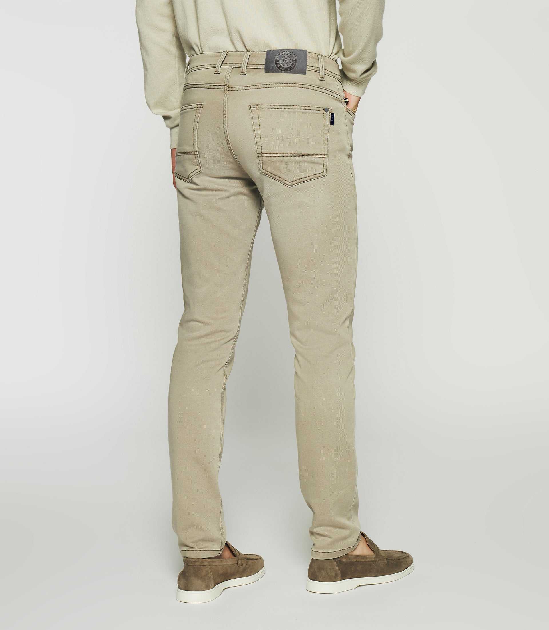 Jean super slim beige - IZAC