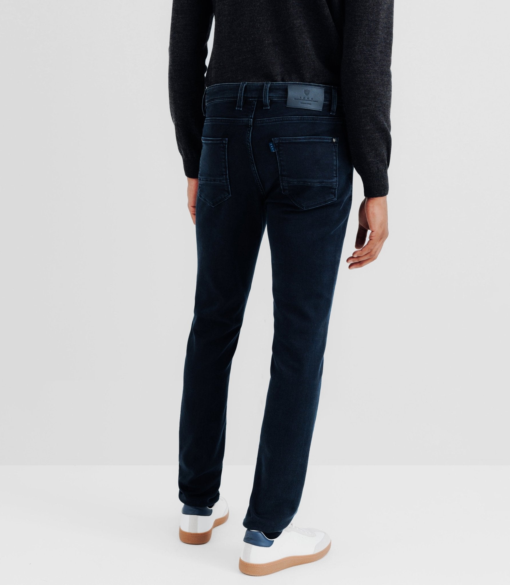 Jean slim en coton marine - IZAC