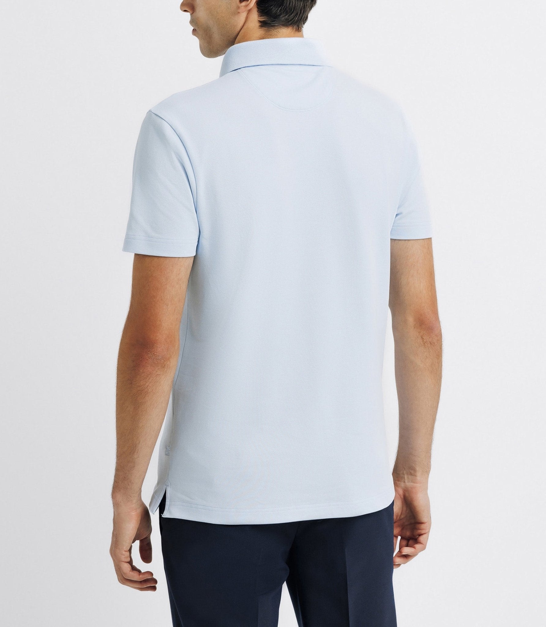 Polo boutonné ciel - IZAC
