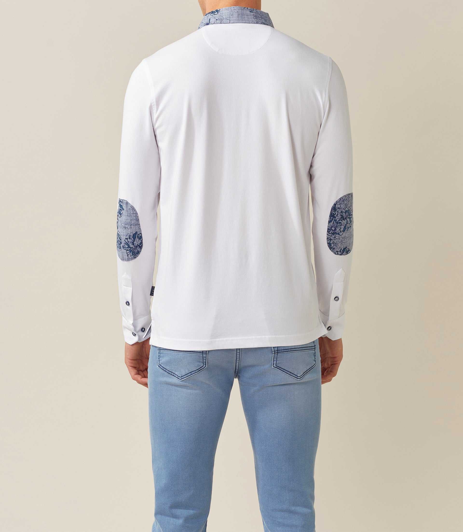 Polo blanc "Malo" - IZAC