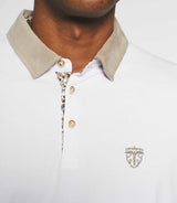 Polo manches longues blanc NARA - IZAC