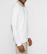 Polo manches longues blanc NARA - IZAC