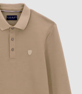 Polo manche longue beige GICLO - IZAC