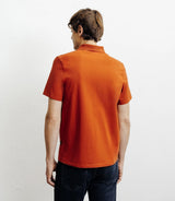 Polo boutonné rouge clair - IZAC