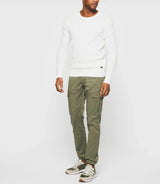 Pull col rond écru "Django" - IZAC