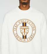 Sweat avec logo écru SWDEVON - IZAC