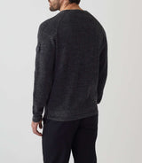 Pull col rond anthracite "Siricio" - IZAC
