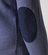 Pull col zippé camionneur indigo - IZAC