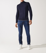 Pull col zippé camionneur marine - IZAC