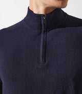 Pull col zippé camionneur marine - IZAC