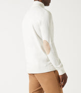 Pull col demi zip écru - IZAC