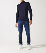 Pull col demi zip marine - IZAC