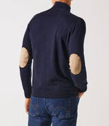 Pull col demi zip marine - IZAC