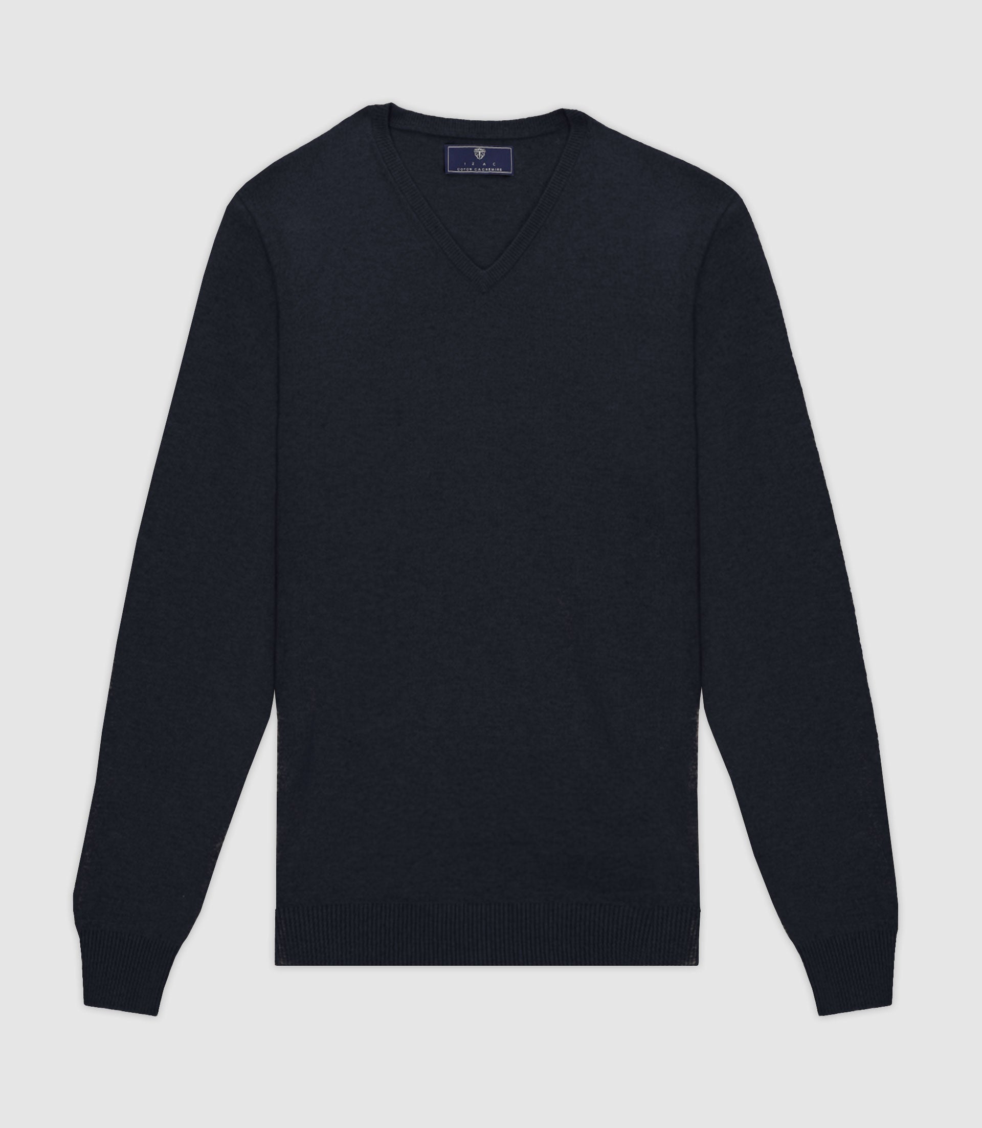 Pull col V marine - IZAC