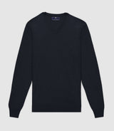 Pull col V marine - IZAC