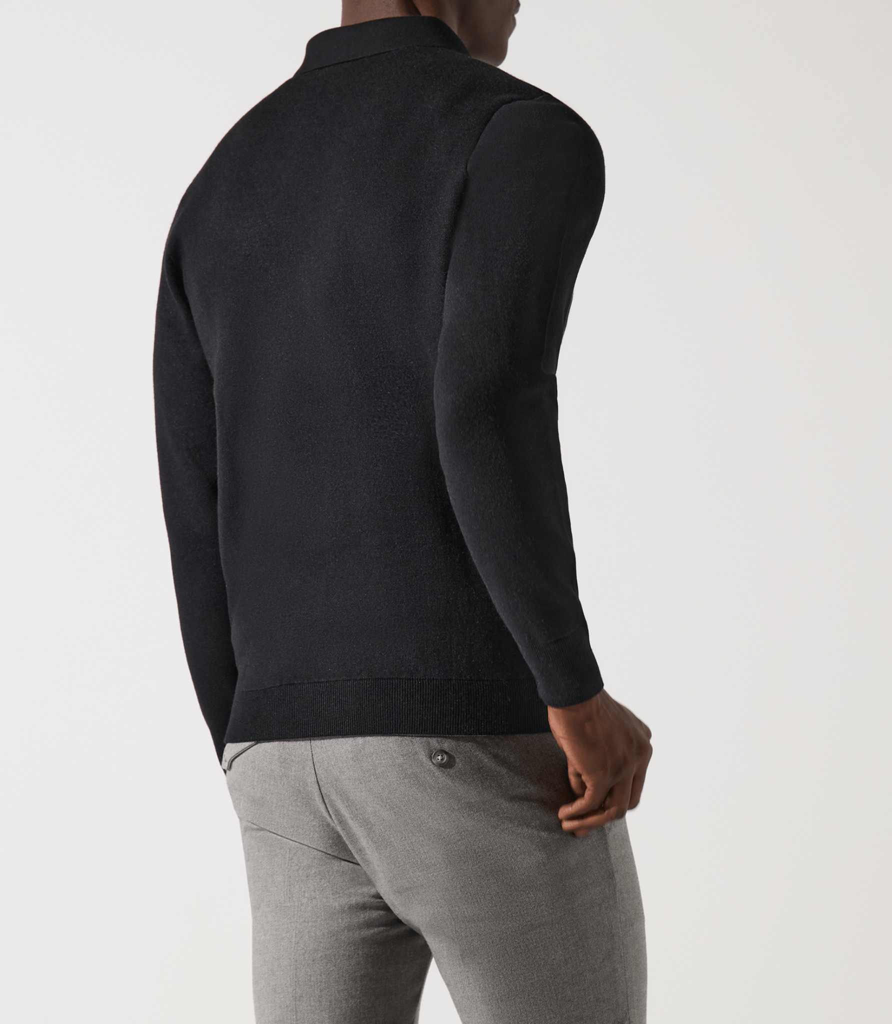 Gilet zippé noir - IZAC