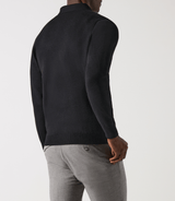 Gilet zippé noir - IZAC