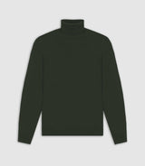 Pull col roulé kaki - IZAC