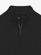 Pull col zip noir - IZAC