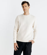 Pull col rond écru - IZAC