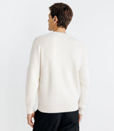 Pull col rond écru - IZAC