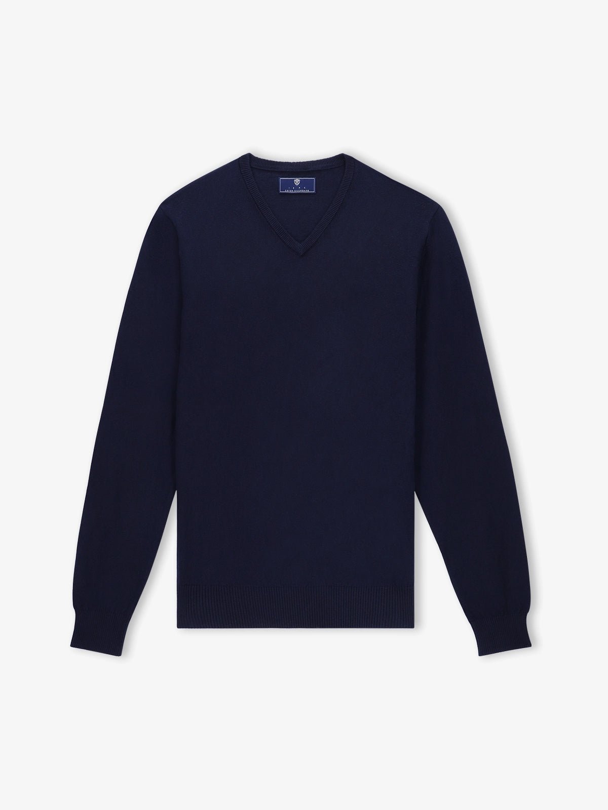 Pull col V marine - IZAC