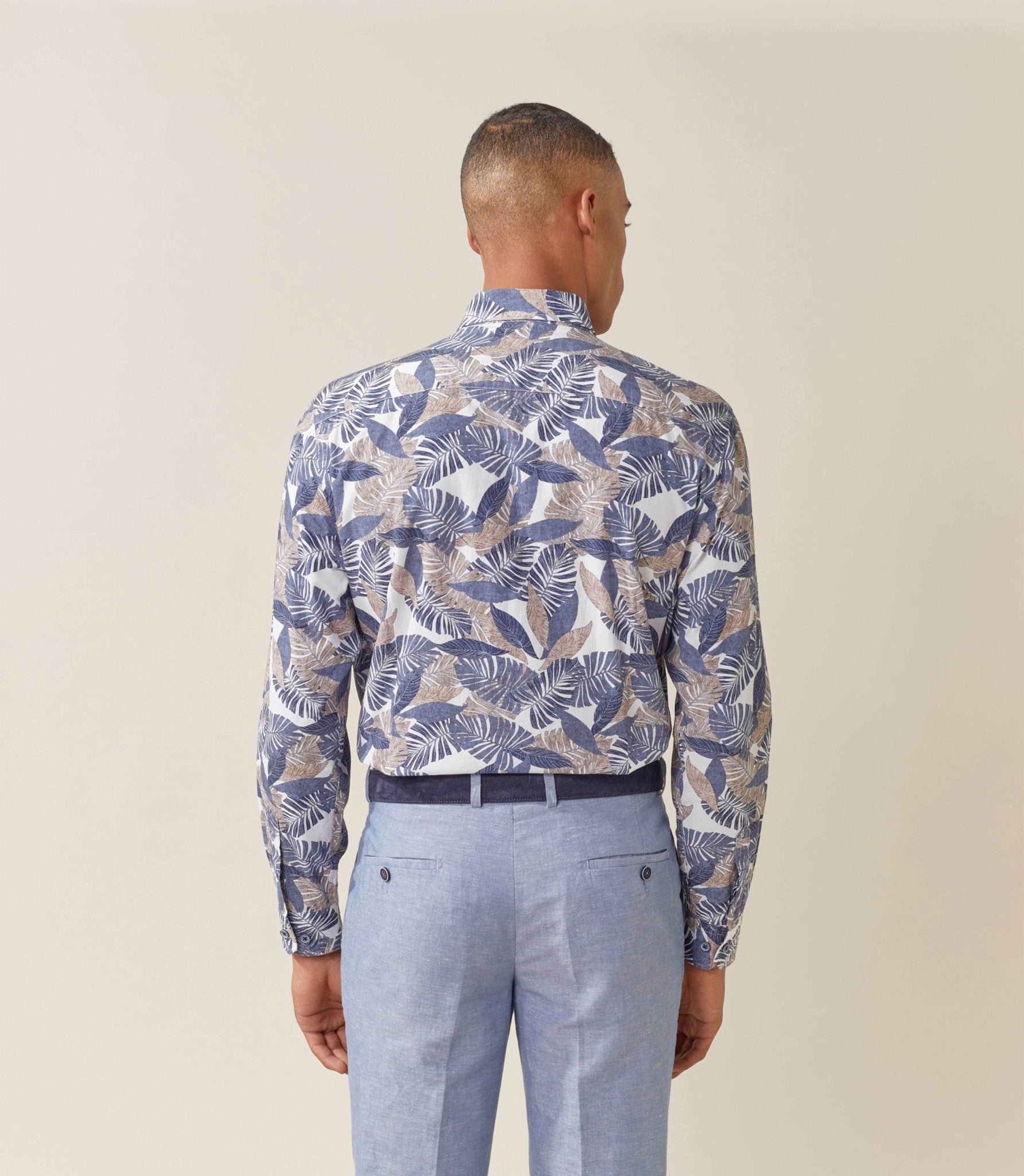 Pantalon ville Bleu - clair "Izurro" - IZAC
