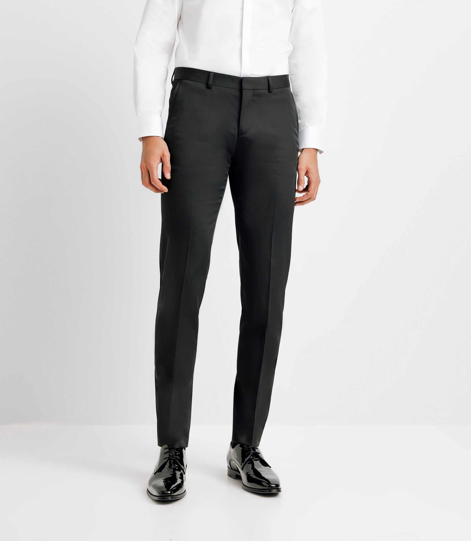 Pantalon ville tissu technique noir - IZAC