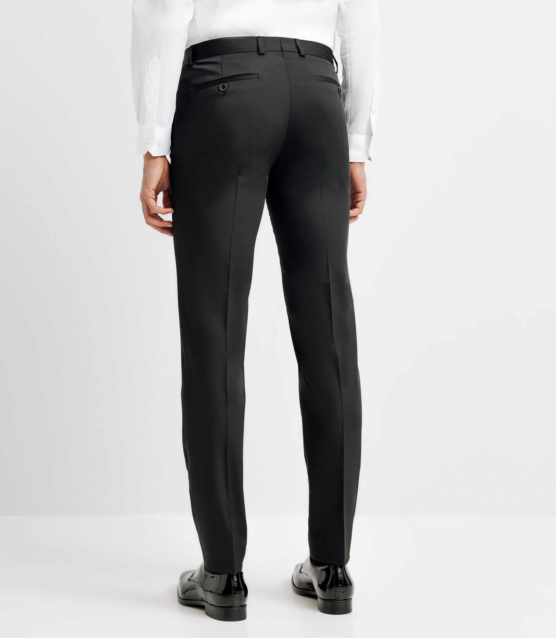 Pantalon ville tissu technique noir - IZAC