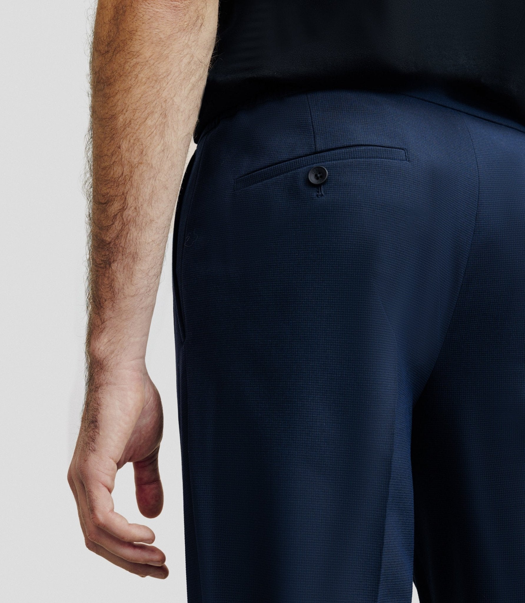 Pantalon ville armuré bleu marine - IZAC