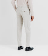 Pantalon ville ajusté beige