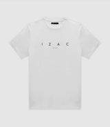T-shirt avec écriture blanc - IZAC