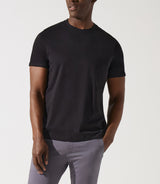 T-shirt uni noir GINO - IZAC