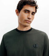 T-shirt col teddy kaki - IZAC