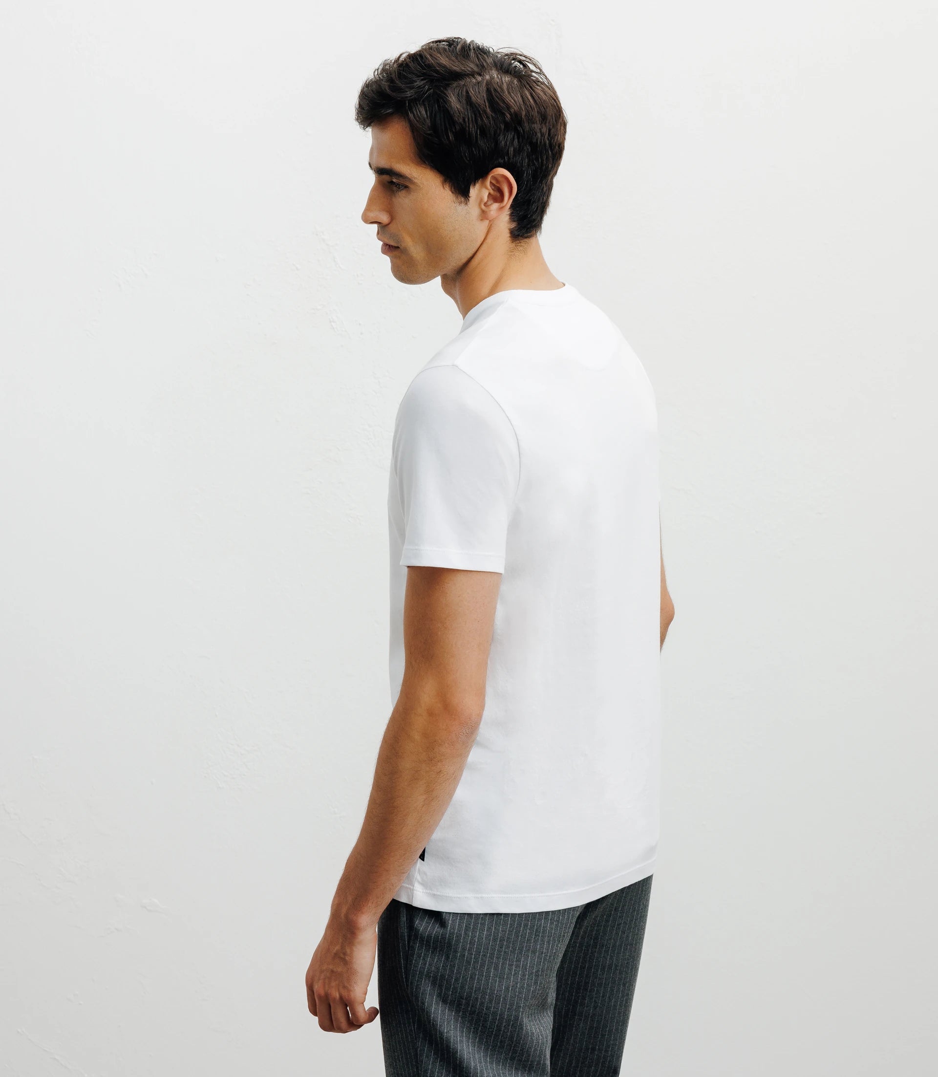 T-shirt print blanc - IZAC