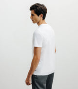 T-shirt print blanc - IZAC