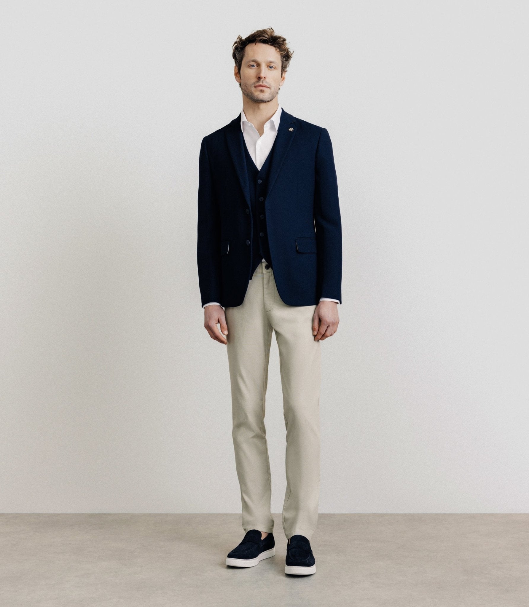Veste casual armurée marine - IZAC