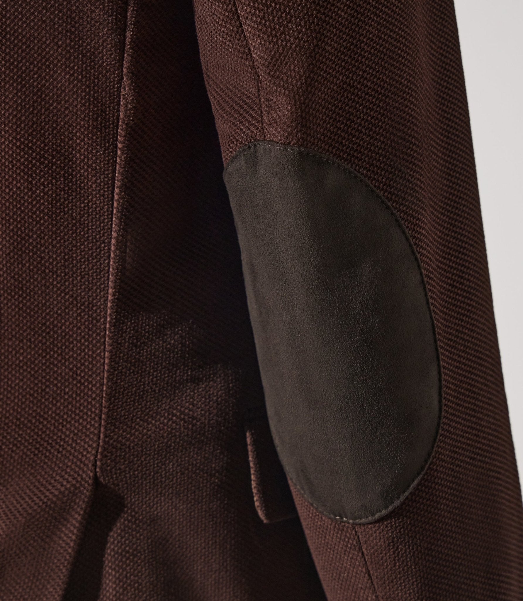 Veste en velours armuré marron DJANGO - IZAC