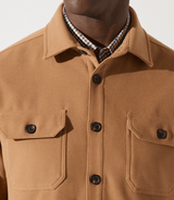 Veste casual camel DARIUS - IZAC